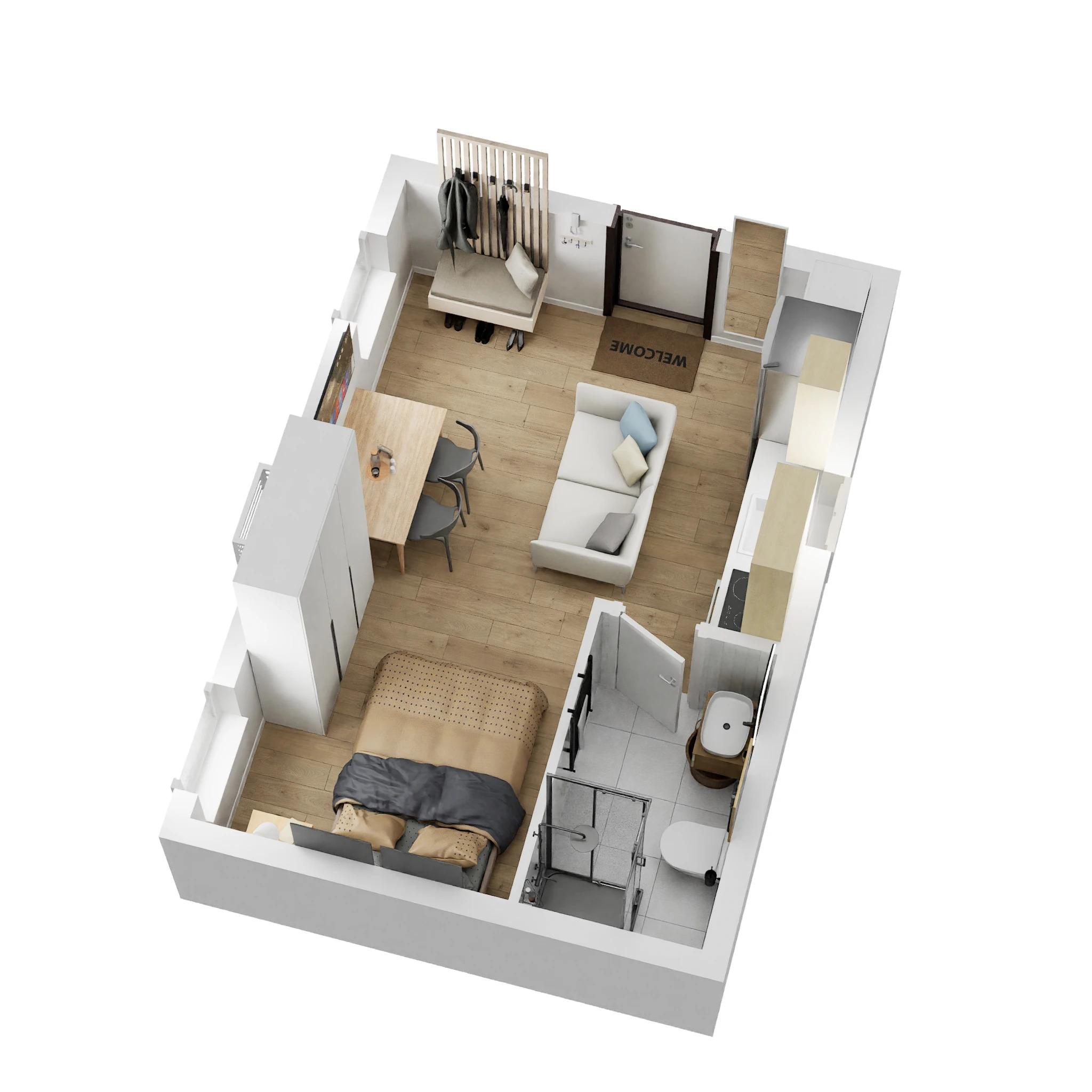 ADU Floor Plan_Option 1_1-Story_10