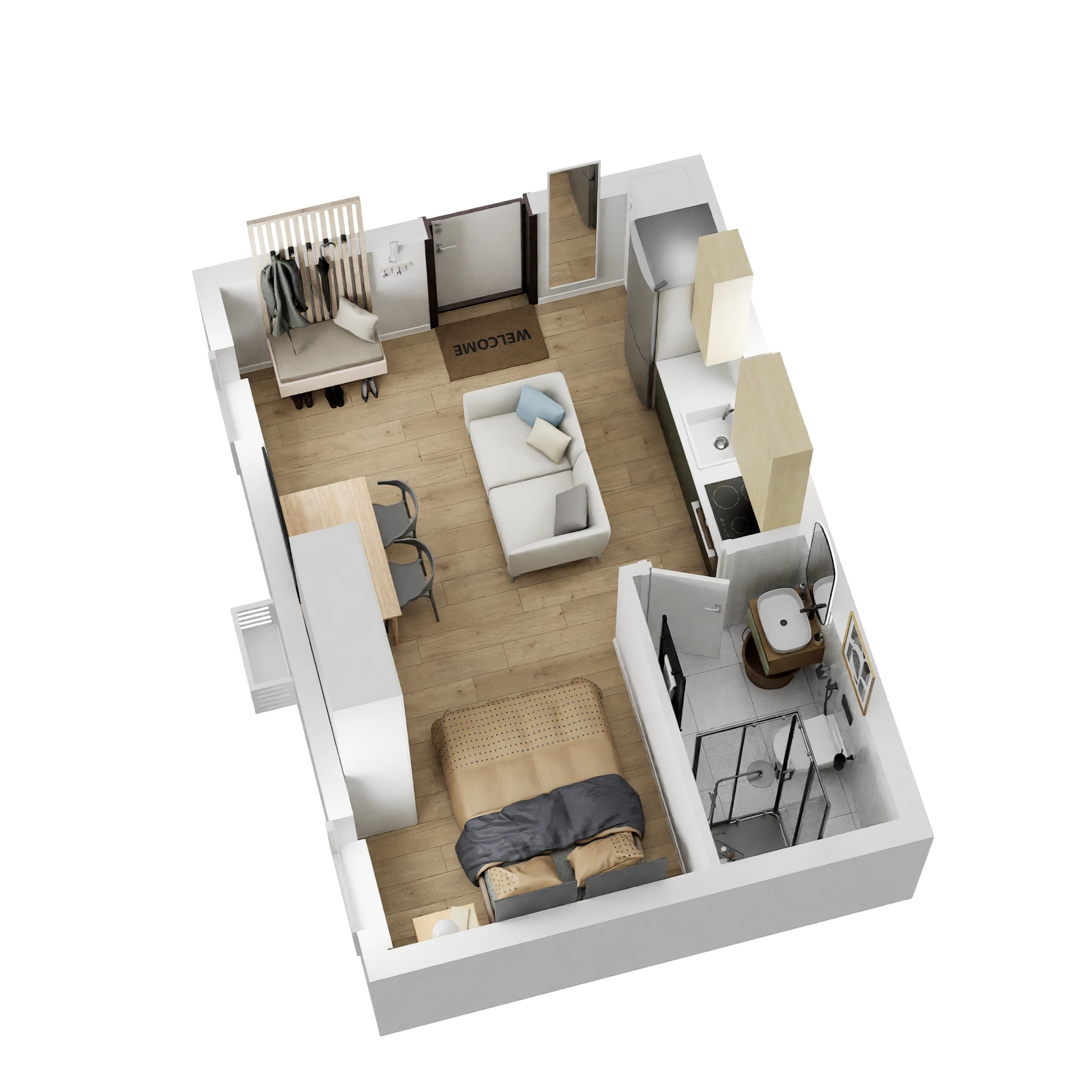 ADU Floor Plan_Option 1_1-Story_11