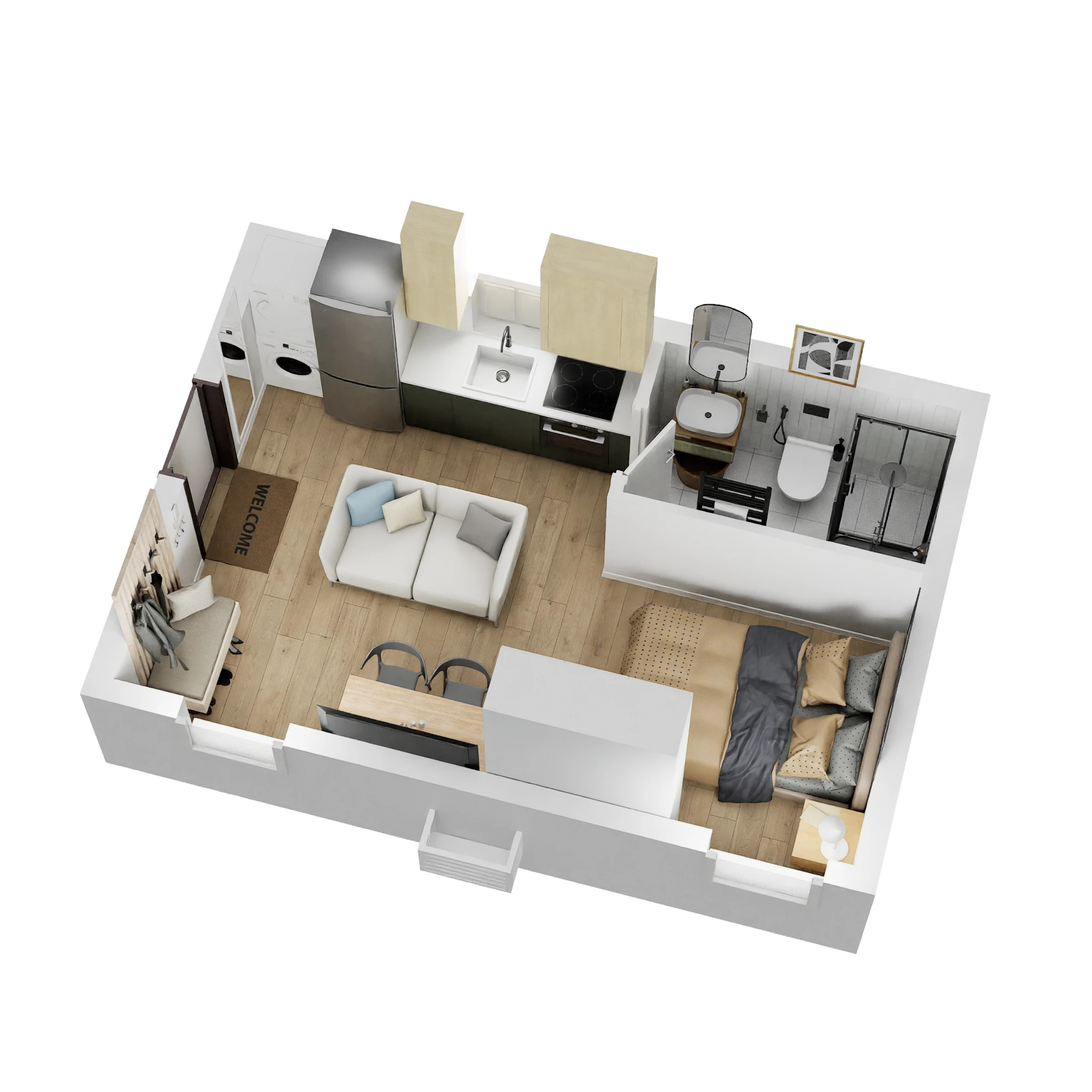 ADU Floor Plan_Option 1_1-Story_3