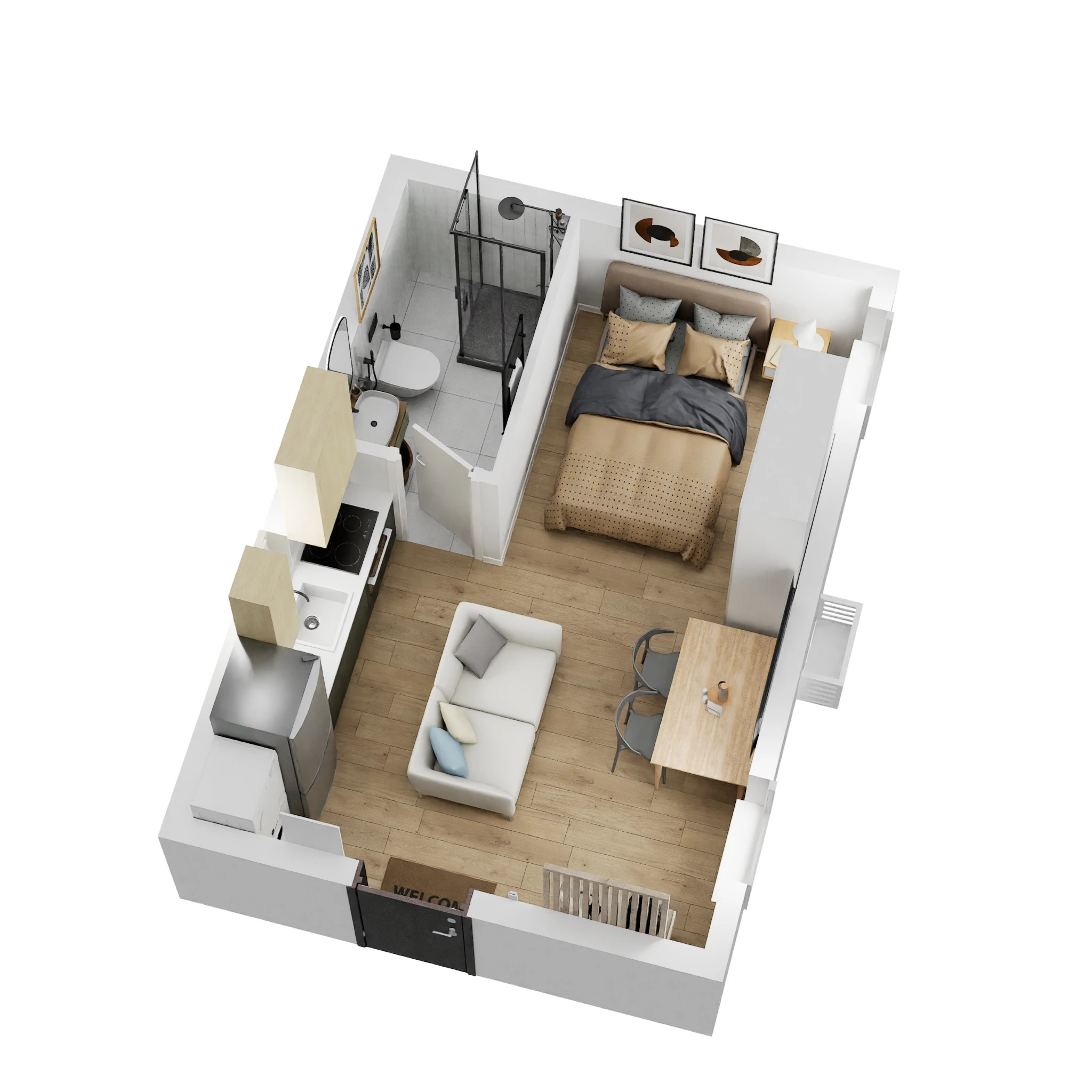 ADU Floor Plan_Option 1_1-Story_6