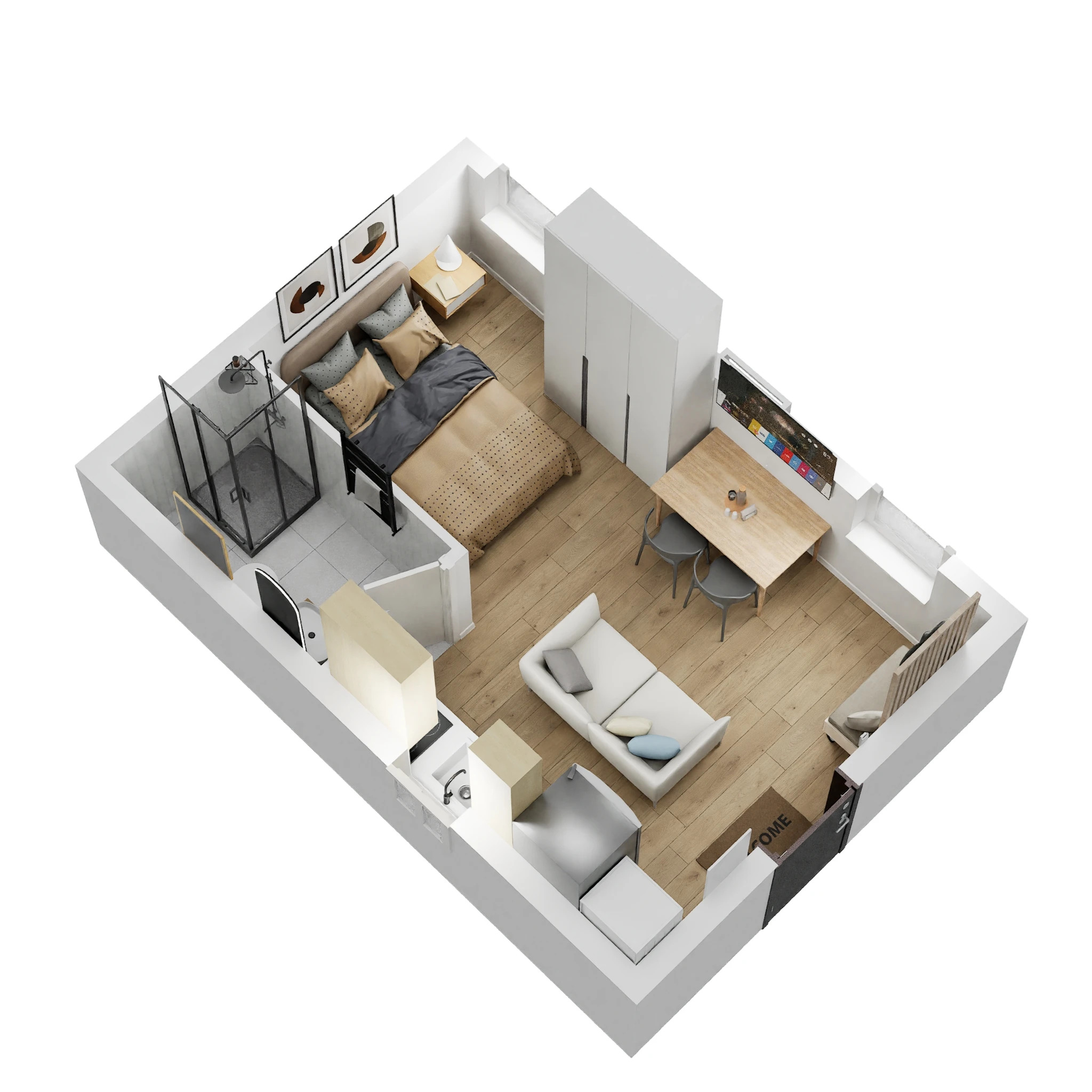 ADU Floor Plan_Option 1_1-Story_8