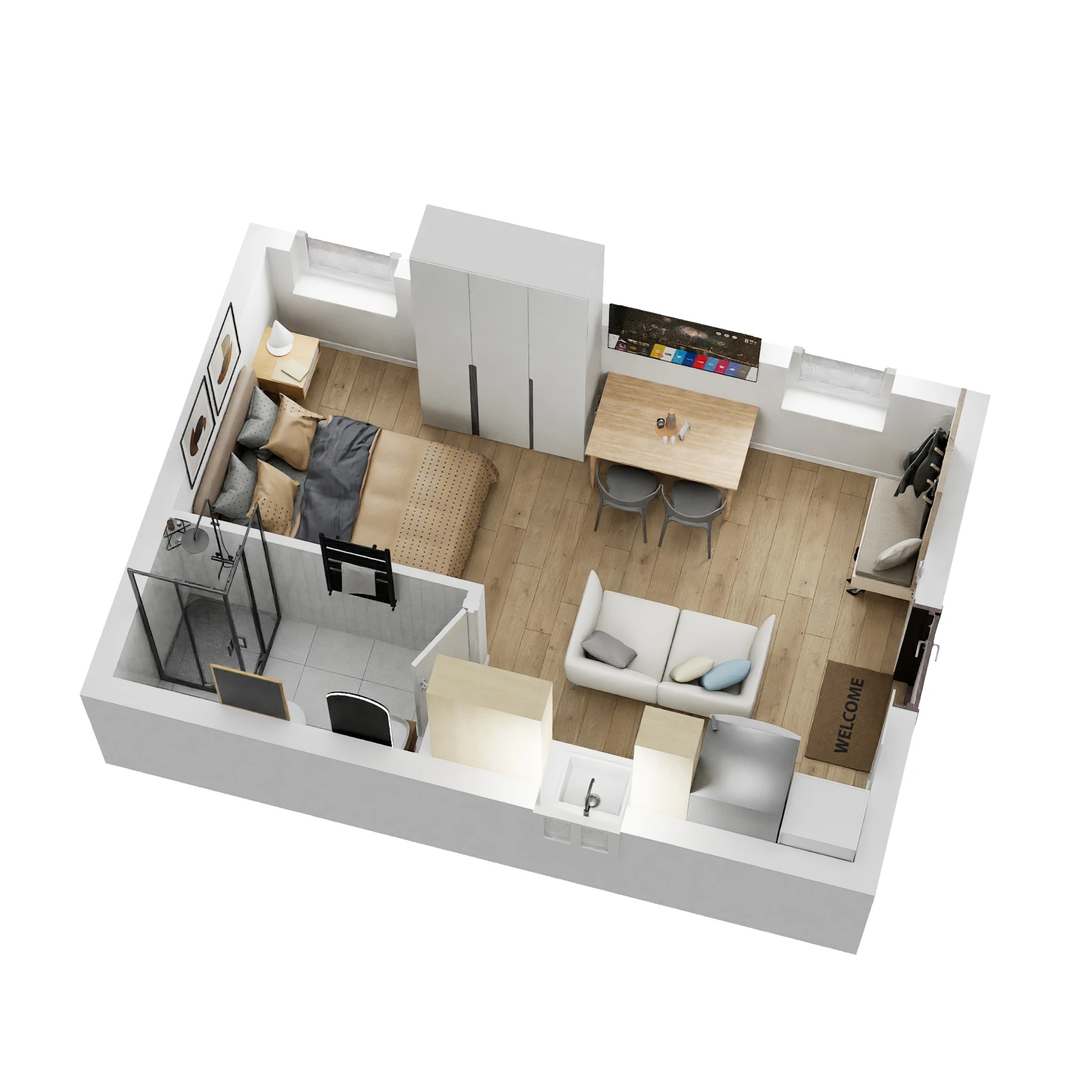 ADU Floor Plan_Option 1_1-Story_9