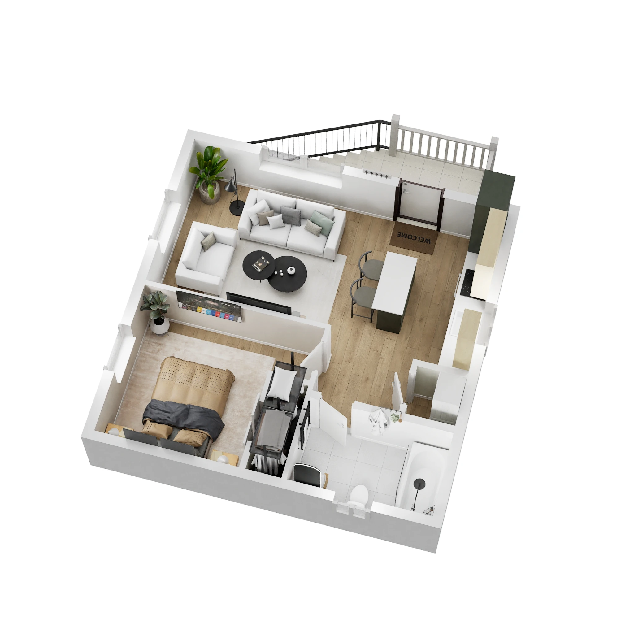 ADU Floor Plan_Option 1_2-Story_10