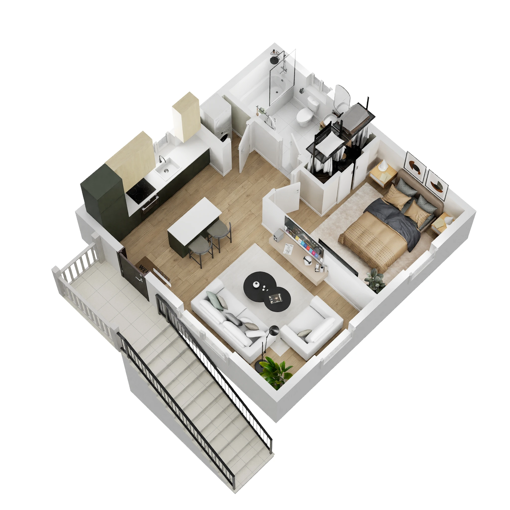 ADU Floor Plan_Option 1_2-Story_3