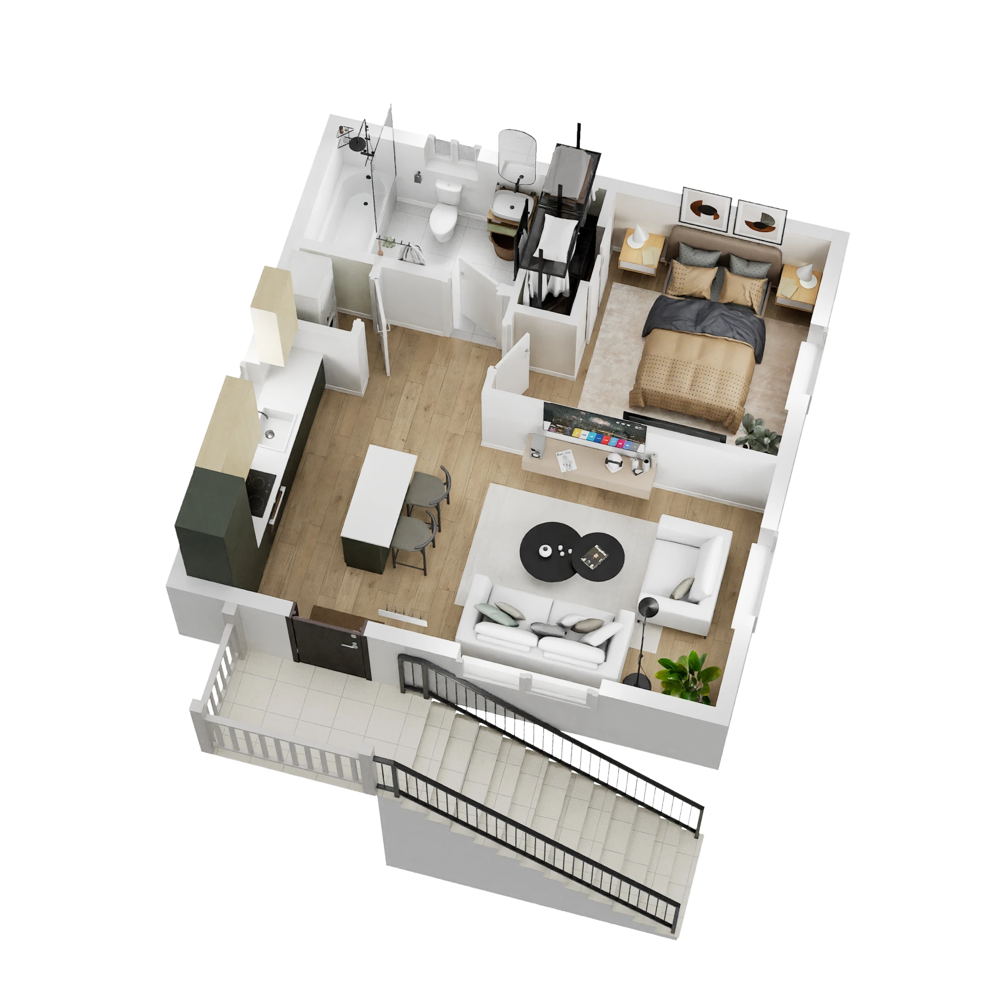 ADU Floor Plan_Option 1_2-Story_4