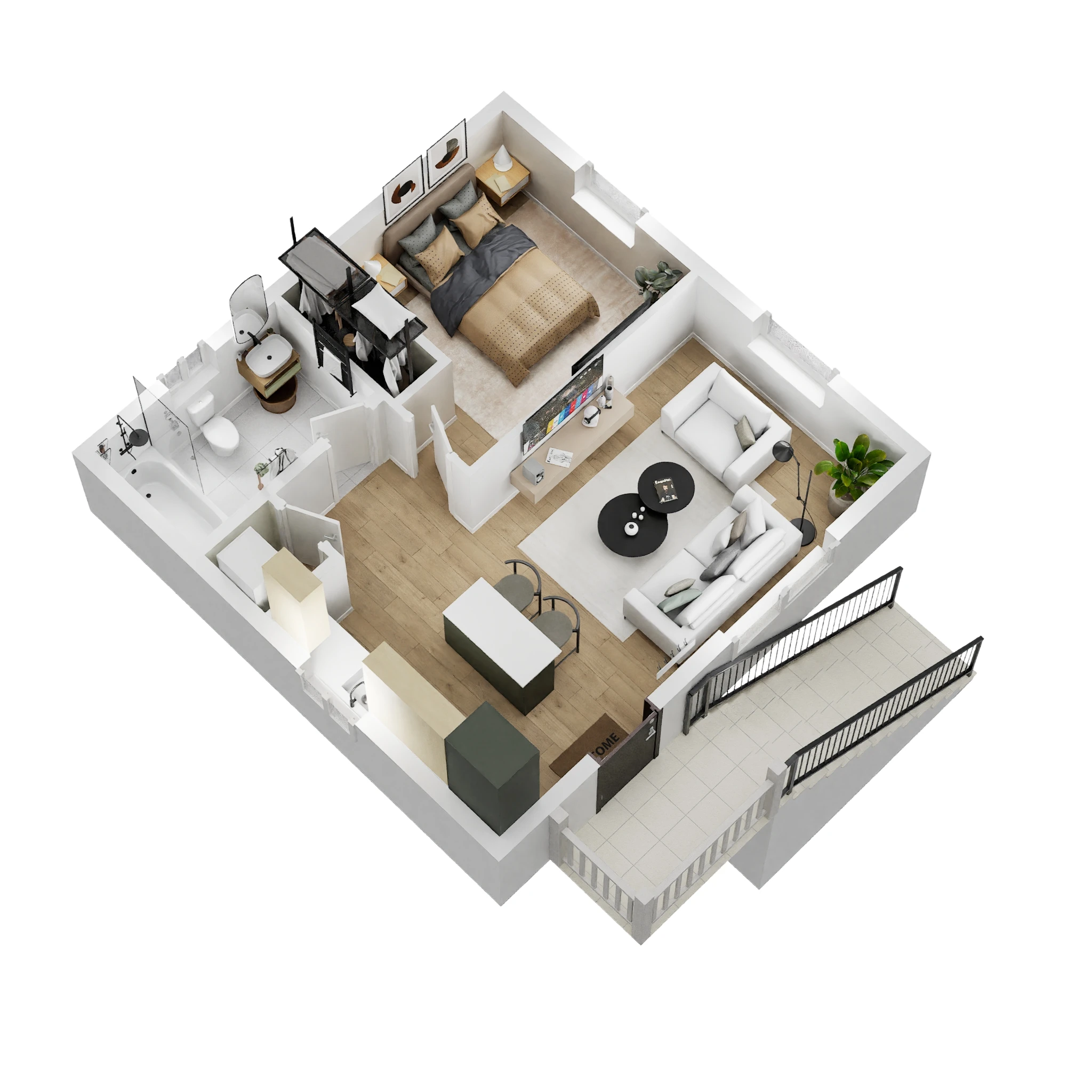 ADU Floor Plan_Option 1_2-Story_6