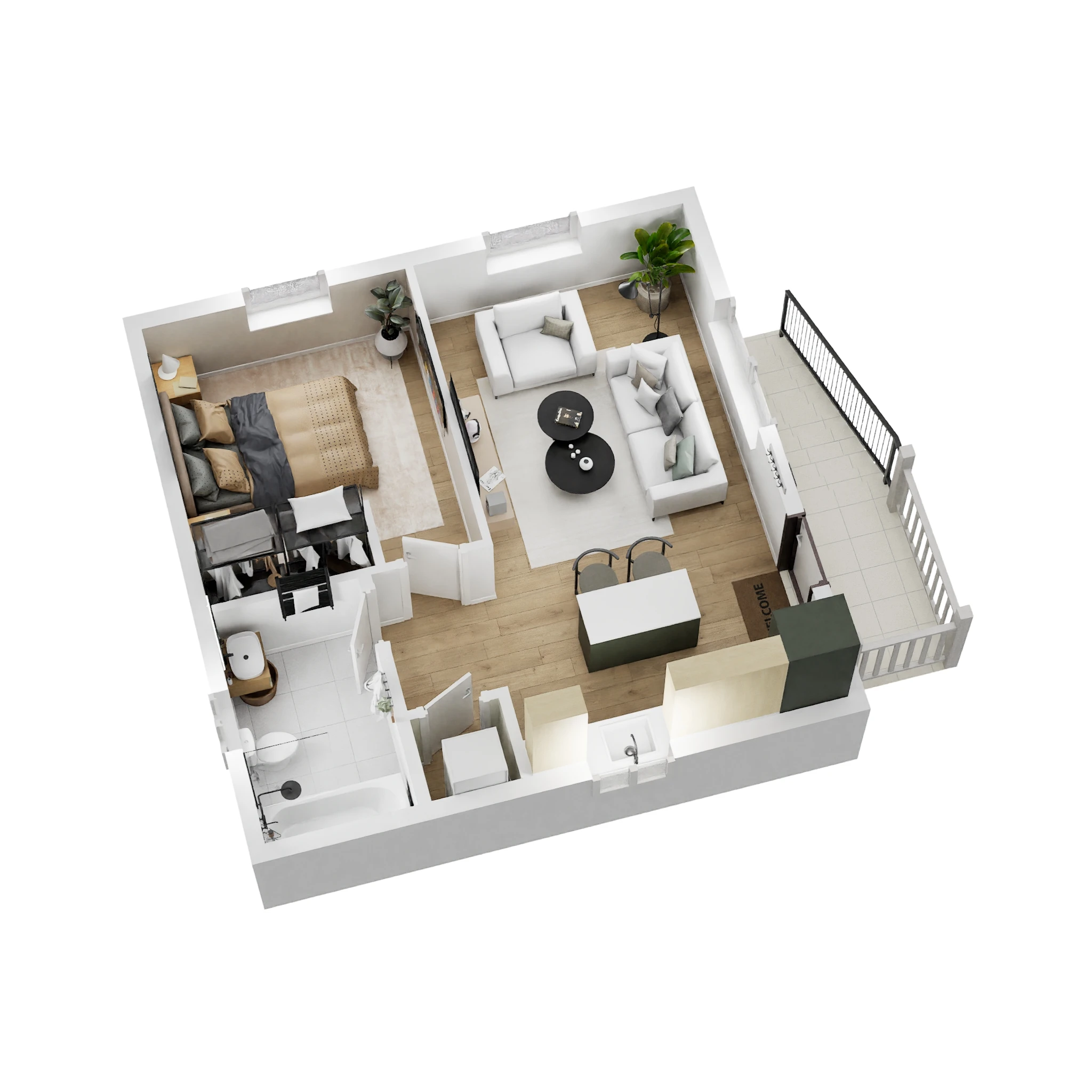 ADU Floor Plan_Option 1_2-Story_8