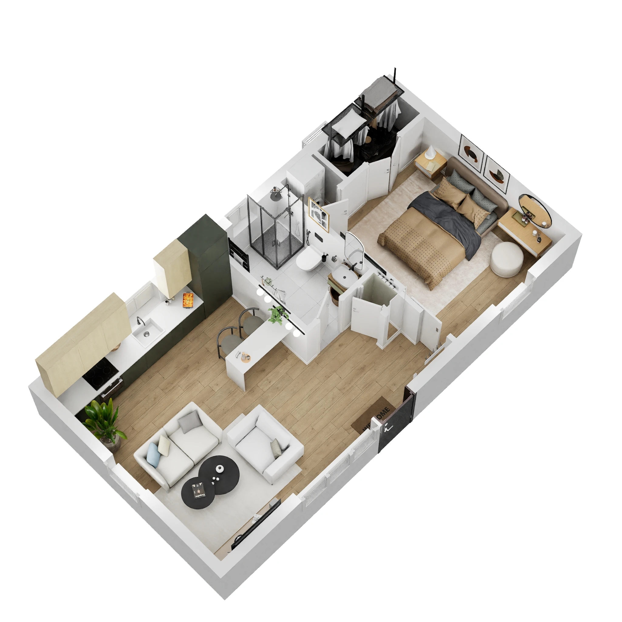 ADU Floor Plan_Option 2_1-Story_8