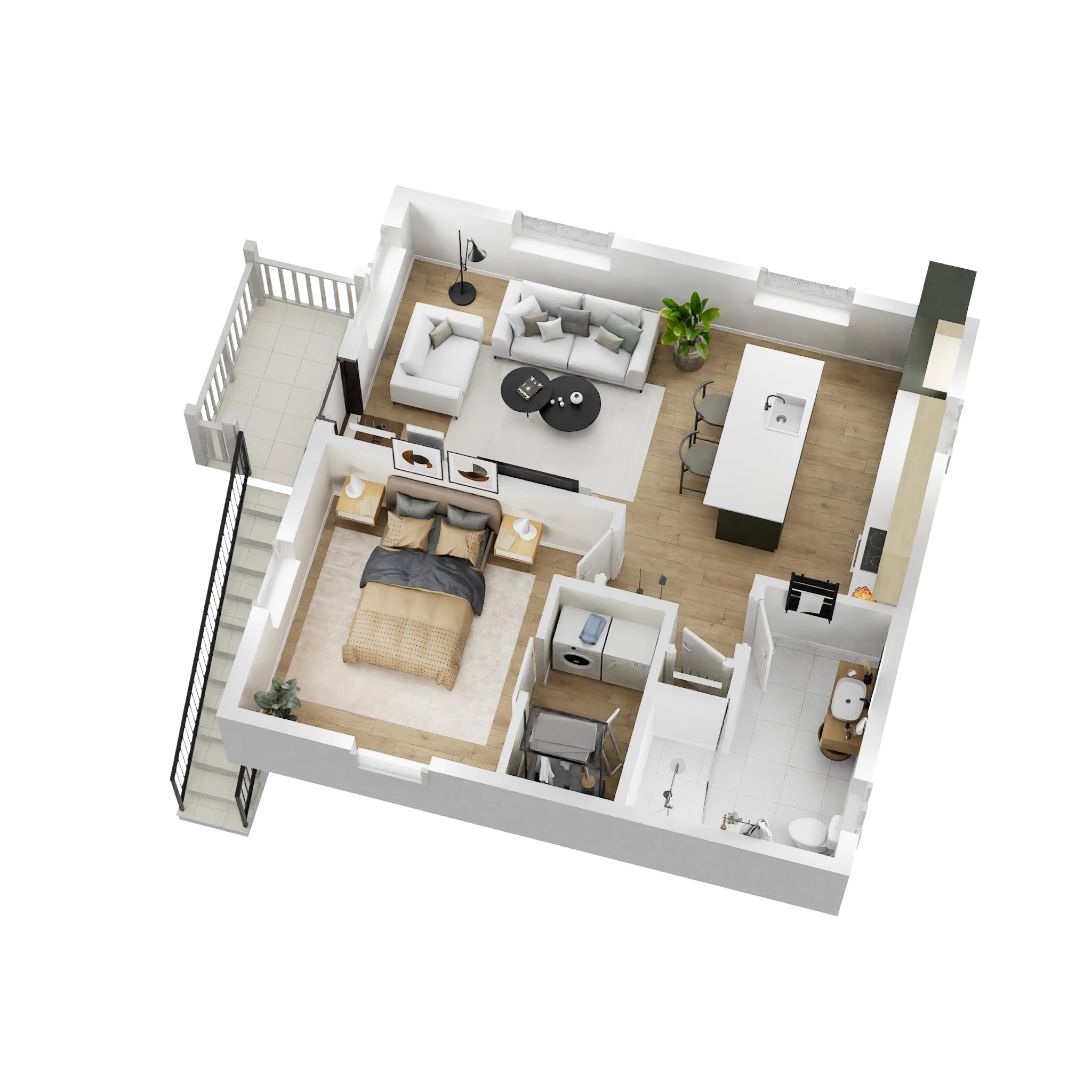 ADU Floor Plan_Option 2_2-Story_7