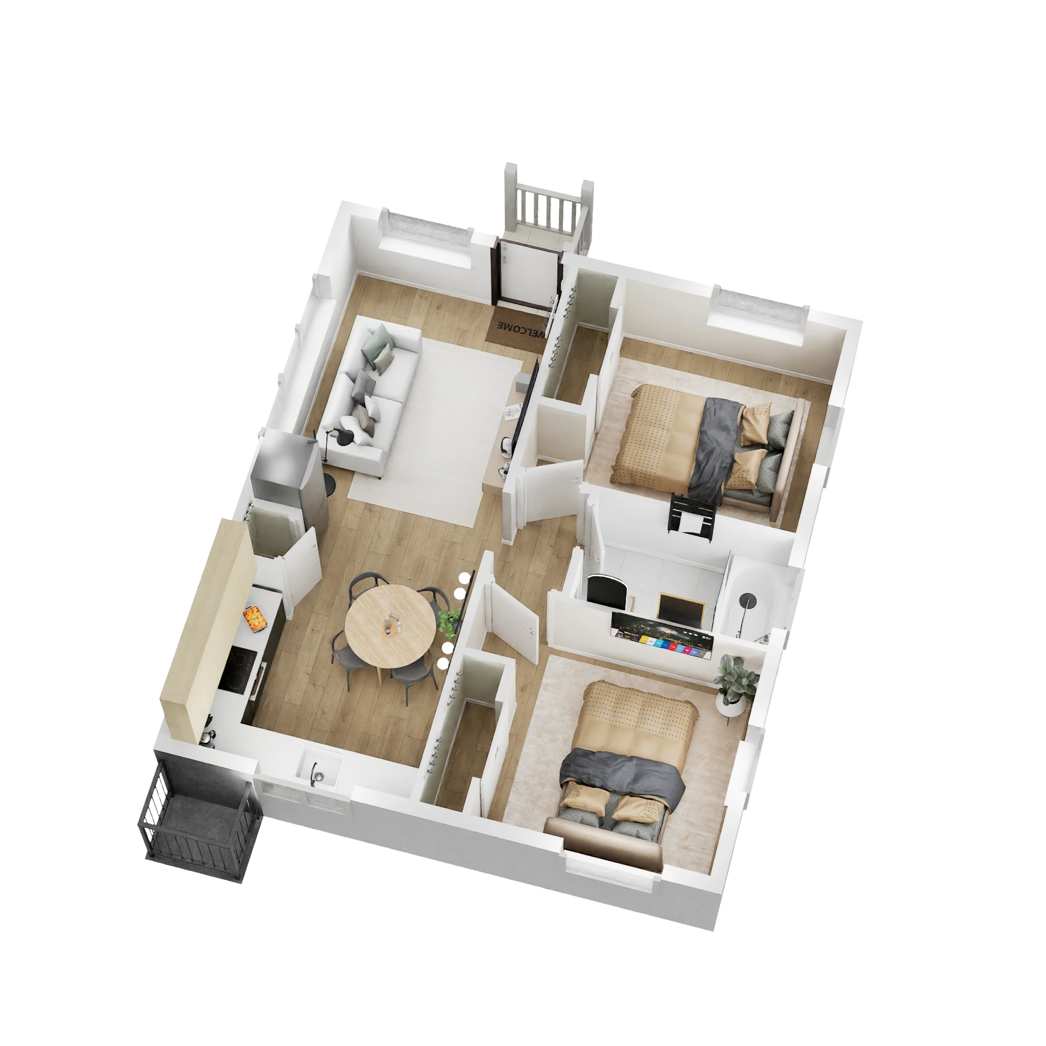 ADU Floor Plan_Option 3_1-Story_3