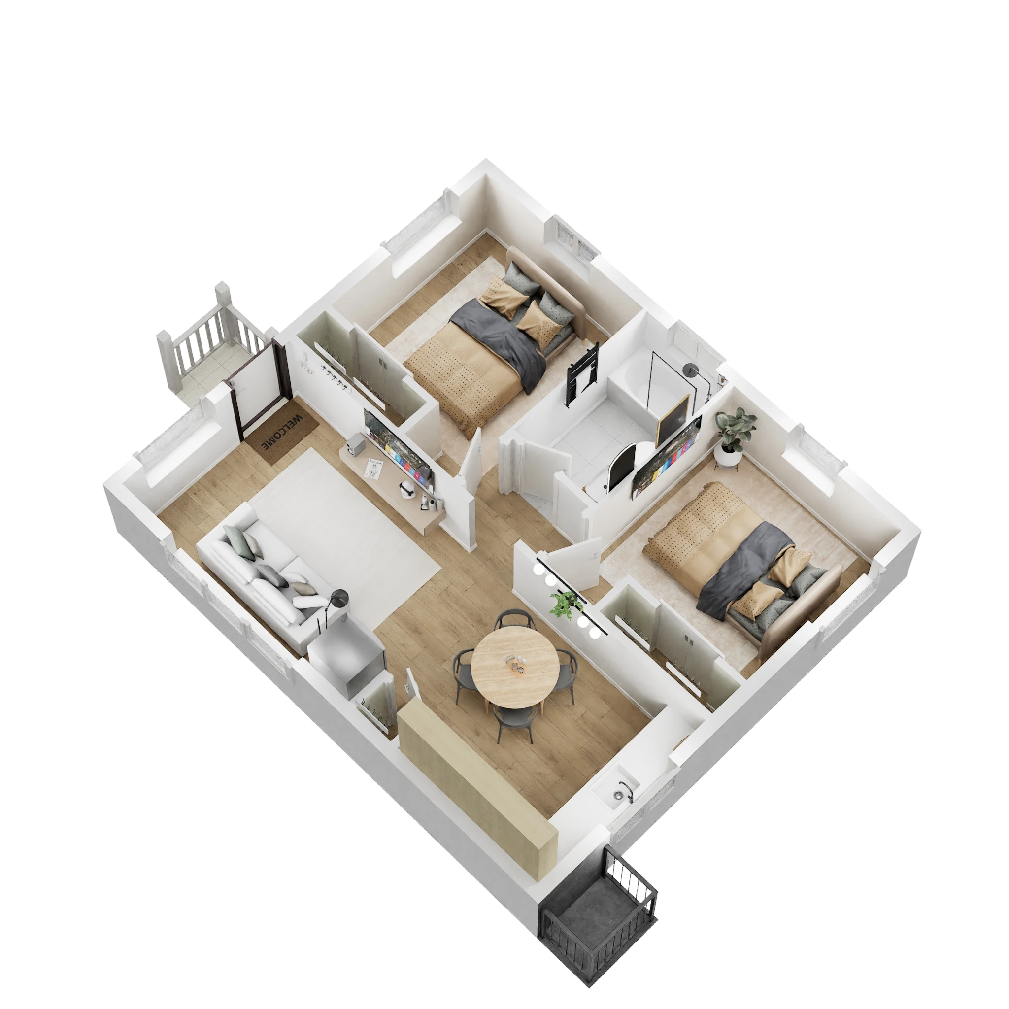 ADU Floor Plan_Option 3_1-Story_5