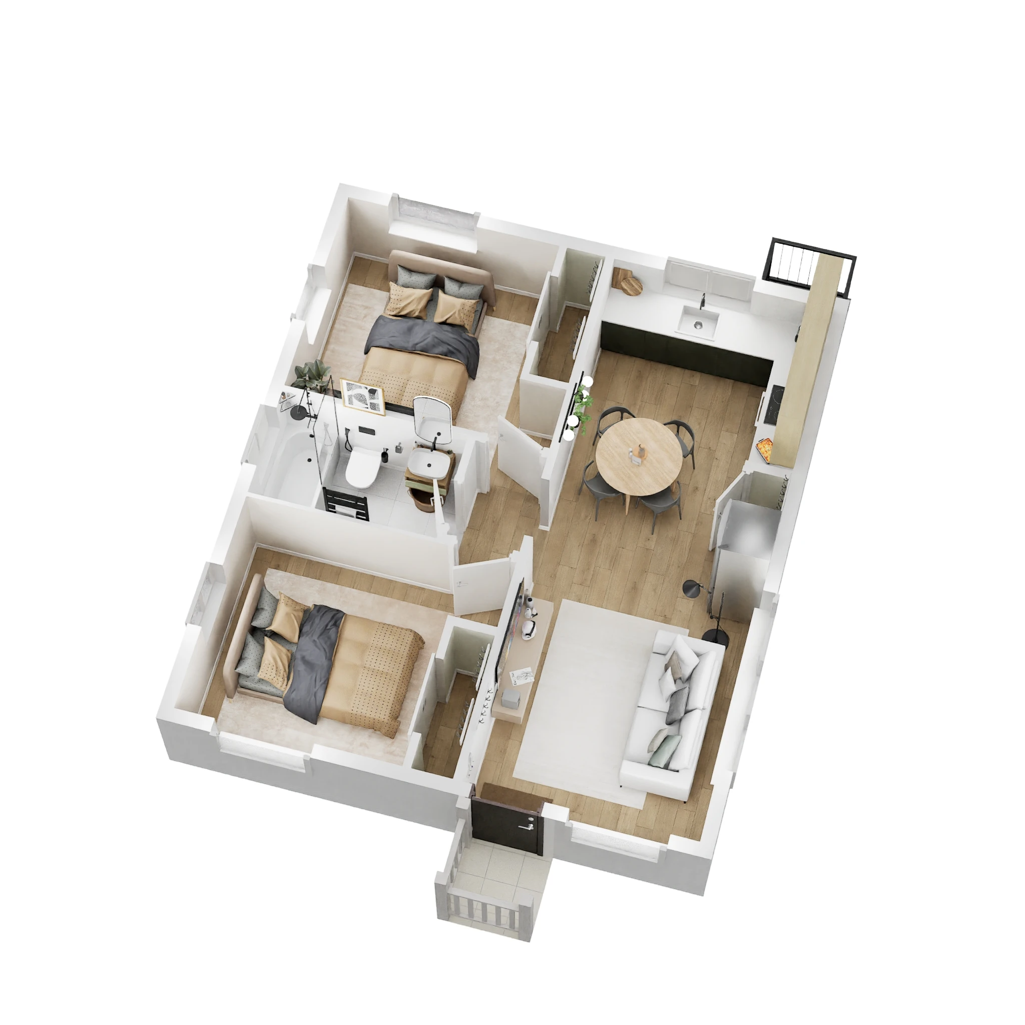 ADU Floor Plan_Option 3_1-Story_9