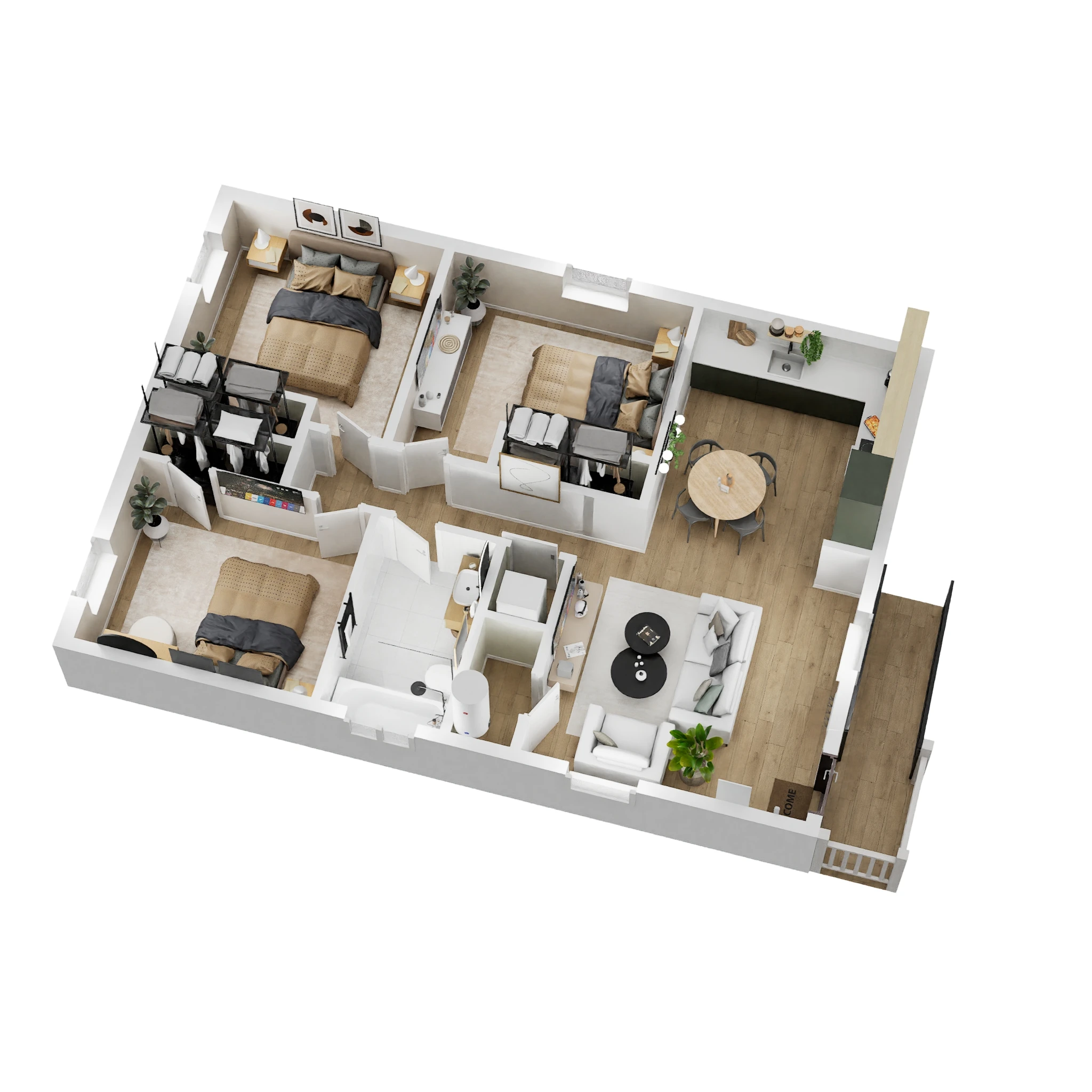 ADU Floor Plan_Option 3_2-Story_10