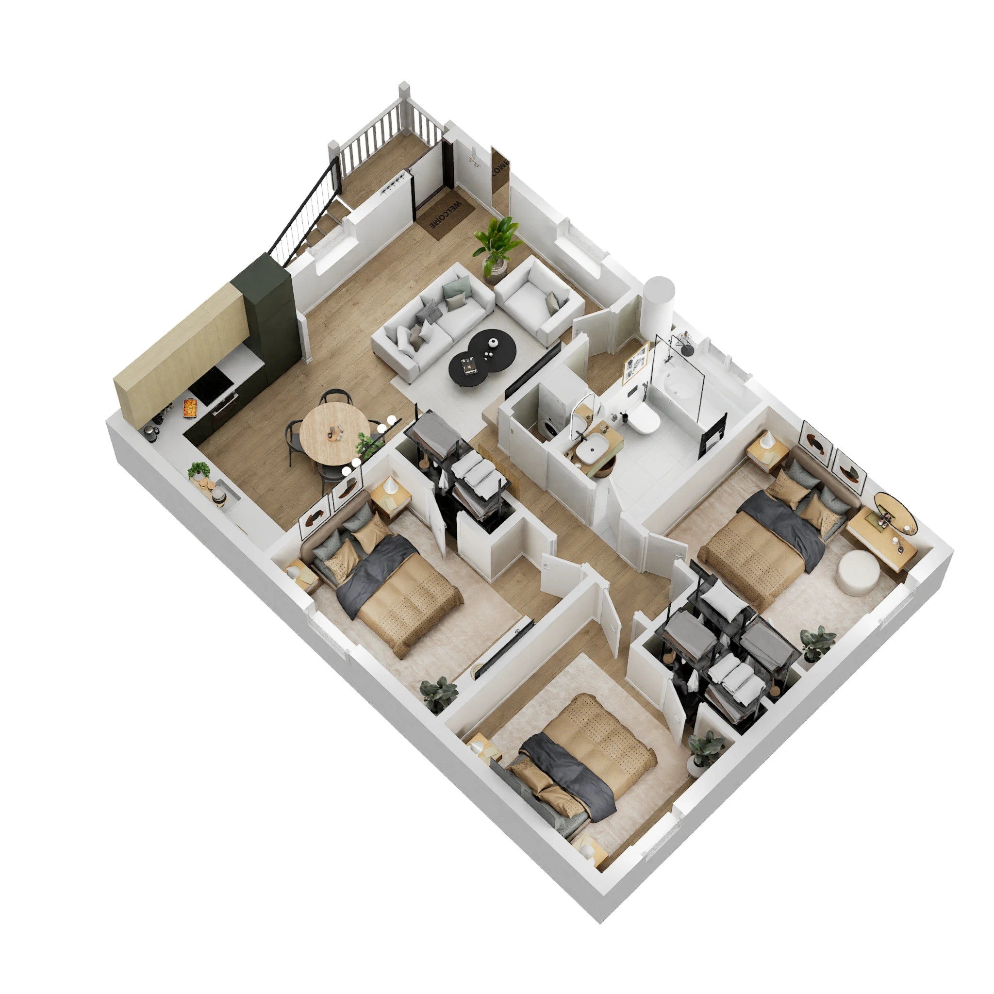 ADU Floor Plan_Option 3_2-Story_3