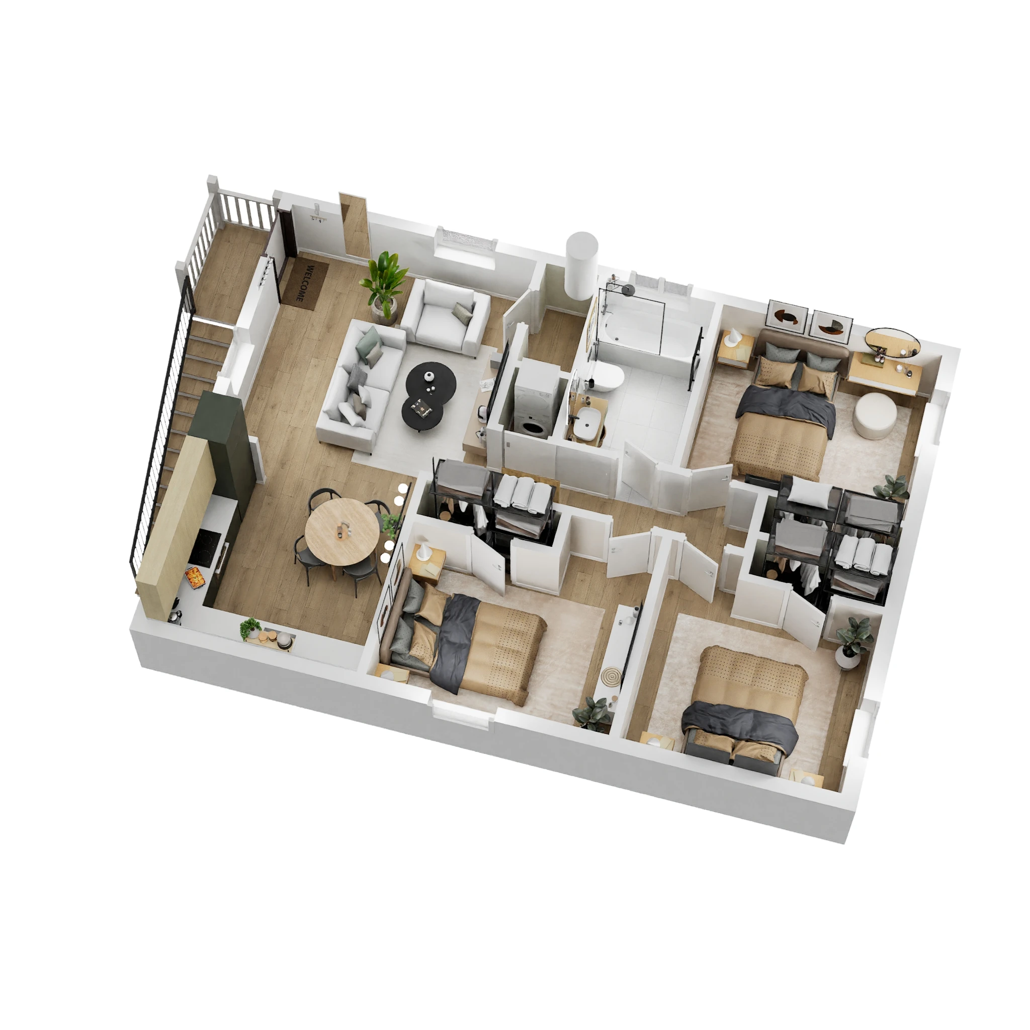 ADU Floor Plan_Option 3_2-Story_4