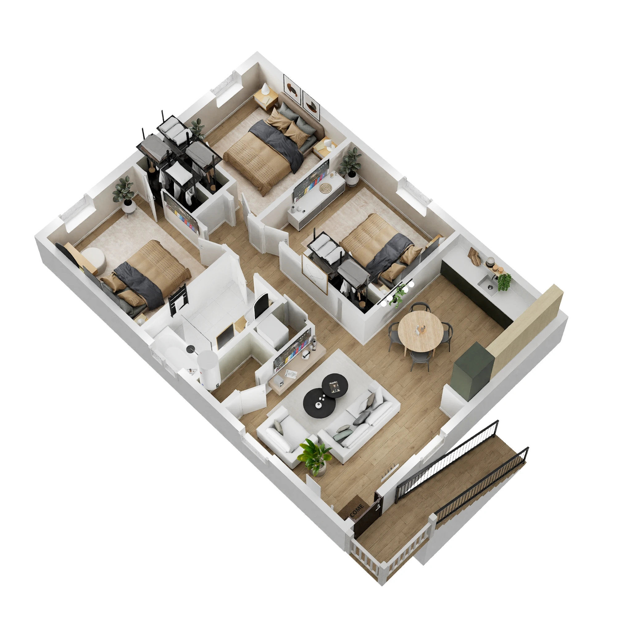 ADU Floor Plan_Option 3_2-Story_9